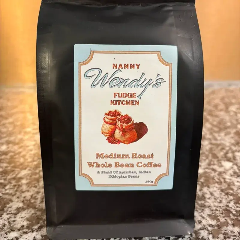 Medium Roast Whole Bean Coffee 250g